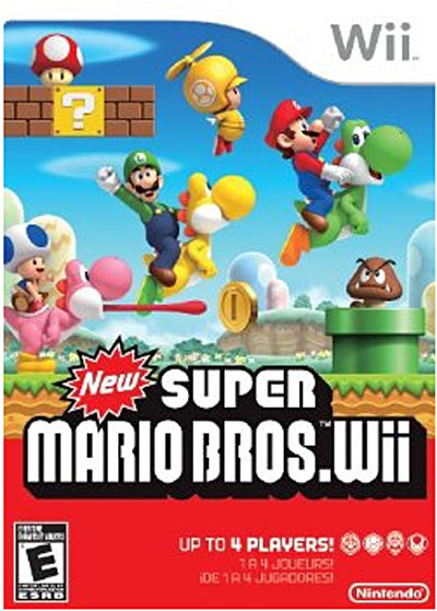   on New Super Mario Bros Wii